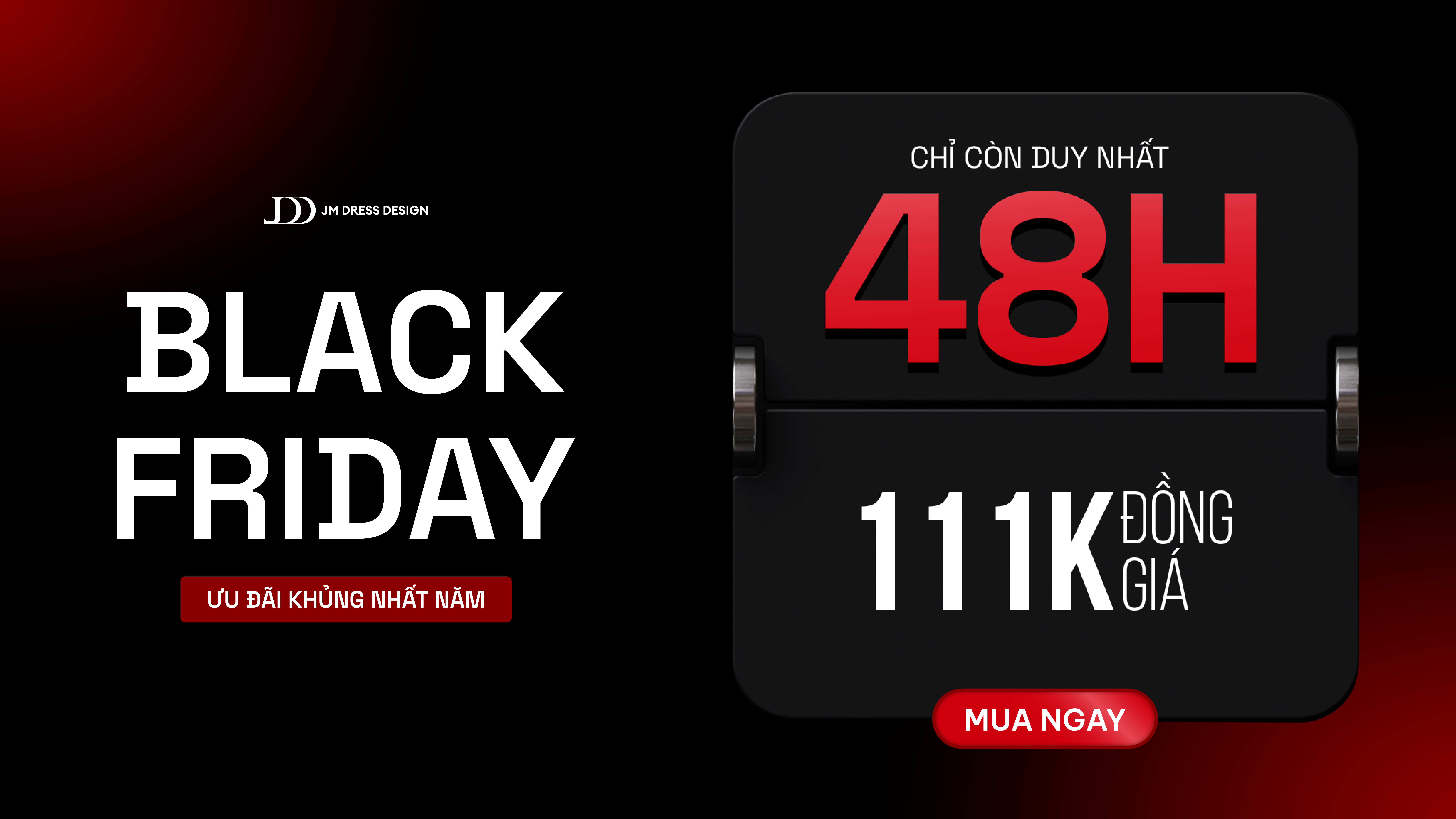 🔥 BLACK FRIDAY – 48H CUỐI CÙNG ĐỂ MUA ĐẦM THIẾT KẾ VỚI GIÁ CHỈ TỪ 111K